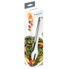 Pegador Multiuso Aço Inox Tramontina Utility Para Saladas Massas E Grelhados Resistente Profissional