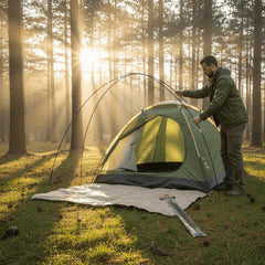 Vareta Reposição Barraca Camping 2 Pessoas Fibra Vidro 7 Seções 50cm Ø6.9mm Bel