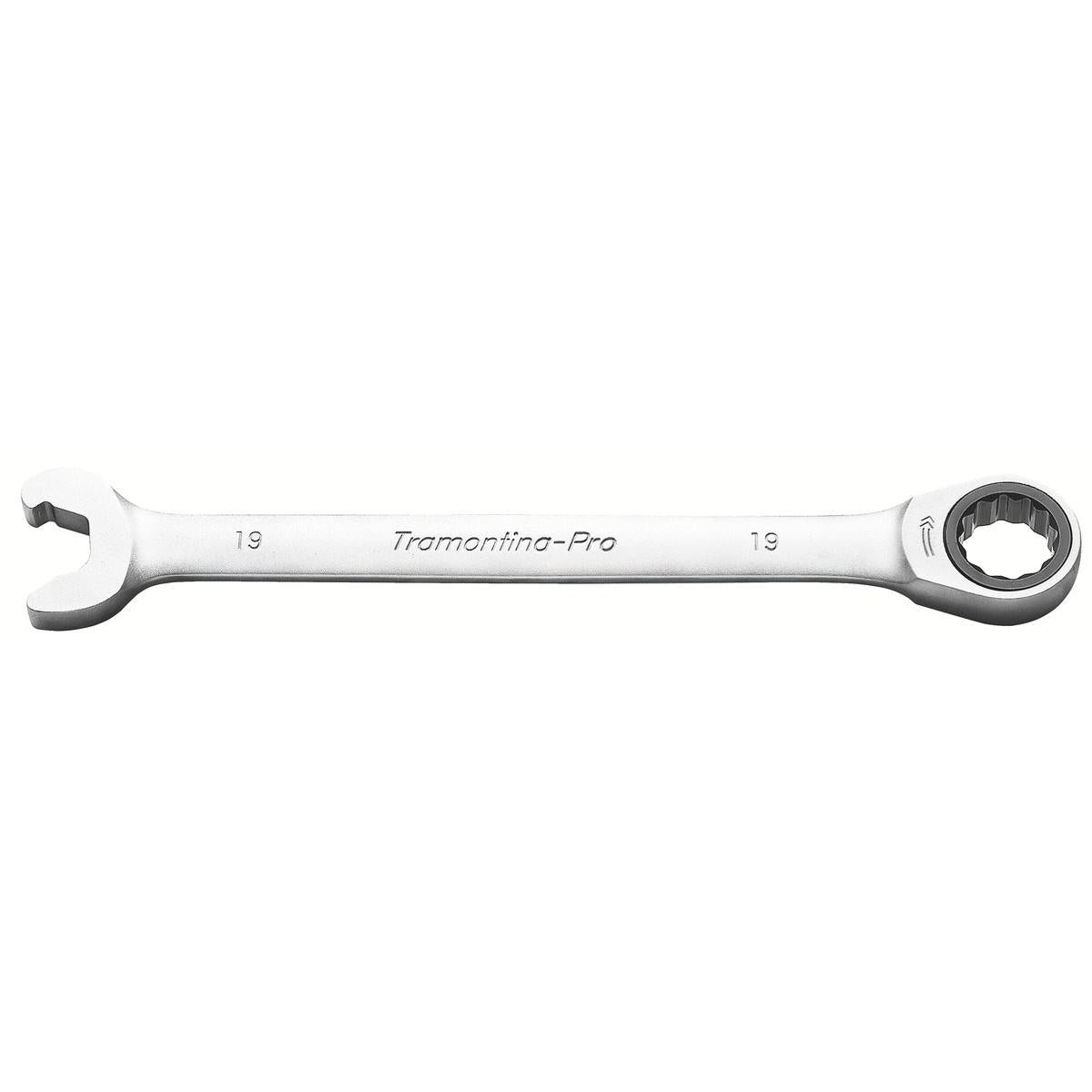 Chave Combinada 19mm Tramontina PRO Catraca Fosfatizada Aço Cromo Vanádio 60 Dentes