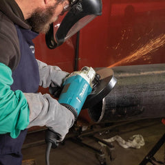 Esmerilhadeira Angular 230Mm Industrial 2700W Com Chave Punho Proteção GA9081 220V Makita