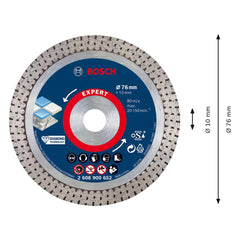 Disco Diamantado Bosch Expert For Hard Ceramic 76X1,5X10mm