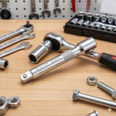 Extensor Soquete CrV 1/2'' 250mm Aço Cromo Vanádio MTX 139739
