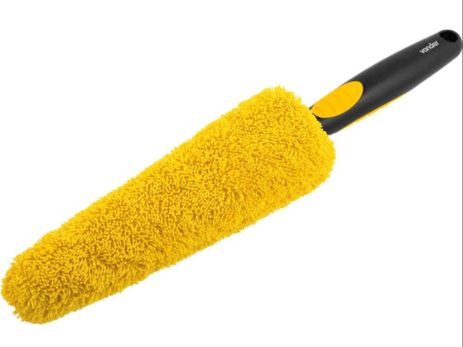 Escova Microfibra Cônica Para Limpar Rodas Vonder