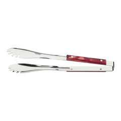 Pegador De Carne Tramontina Churrasco Aço Inox Cabo Polywood Vermelho