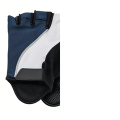 Luva para Ciclismo Tramontina Tricolor Tamanho M Unissex Dedo Curto MTB Speed
