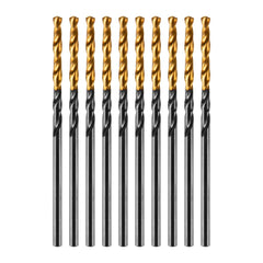 Broca Aço Rápido 2mm 10pcs Nitreto Titânio Metal Profissional Gross Golden Tip 71720355