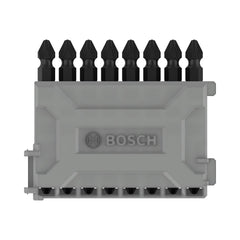 Jogo Bits Bosch Pro Pozidriv Impact Duplo 65mm 8Un