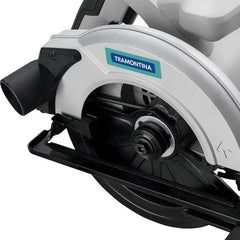 Serra Circular Tramontina 1400W 7.1/4'' 127V - Base Ajustável e Guia Paralela