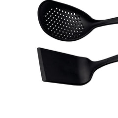 Jogo De Utensílios Tramontina Ability 4 Peças Nylon Resistente 180 Graus Antiaderente Preto