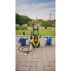Lavadora de Alta Pressão 1400W 1600psi 5.5-6.5L/min 127V Tramontina MASTER Jato Regulável com Mangueira 3m