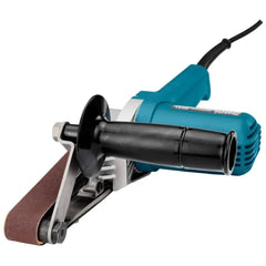 Lixadeira de Cinta Industrial 550W Adaptável a Coletor de Pó Punho Cintas de Lixa 9031 110V Makita