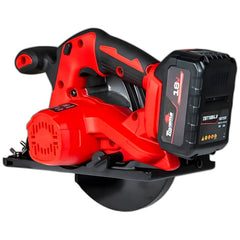 Serra Circular a Bateria Toyama TBT18SCW180 18V Disco 180mm Motor Brushless Kit Bateria 4.0Ah