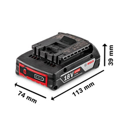 Bateria 18V Bosch Gba 18V 2,0 Ah
