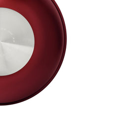 Wok Tramontina Loreto 24 cm 2,2 L Antiaderente Starflon Max Alumínio Vermelho 1,4 mm Fogão Gás