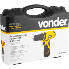 Furadeira parafusadeira à bateria 1/4" 10,8V BIV pfv010