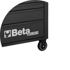 Carrinho para Ferramentas 800KG Preto 7 Gavetas Tampo de Madeira Fechadura RSC24/7-N Beta