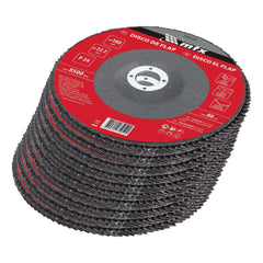 Disco de Desbaste Tipo Flap Óxido de Alumínio P24 180x22,2mm MTX Desbaste Rápido e Eficiente