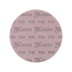 Disco de Lixa Telado com Velcro para Parede e Teto Grão 150 150mm 5 Unidades MTX 7388255