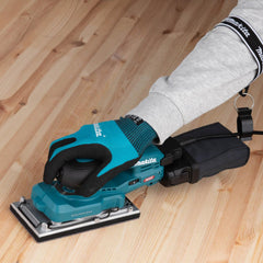 Lixadeira Orbital Makita 40V BO007CGZ XGT Base Retangular Sem Bateria e Carregador