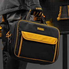 Bolsa de Ferramentas  28 Bolsos 15kg 400x170x300mm Alça Ombro Denzel