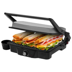 Grill Press 180 Britânia Chapa Revestida Abertura Total 220V