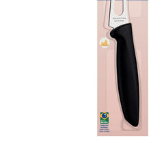 Faca Para Queijo Tramontina Plenus 6 Polegadas Aço Inox Cabo Polipropileno Preto Para Frios