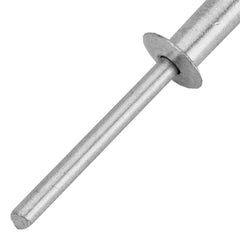 Rebite de Repuxo 4,8 x 16mm 50 Unidades MTX Aço Galvanizado Resistente à Corrosão
