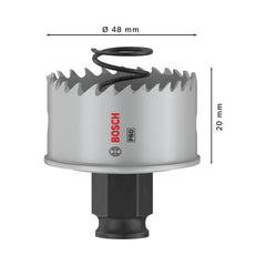 Serra Copo Bosch Pro Sheet Metal Power Change Plus 48mm