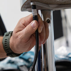 Extensão Flexível Para Bits Cromo Vanádio Encaixe 1/4'' 190mm Com Anel Giratório E Suporte Magnético
