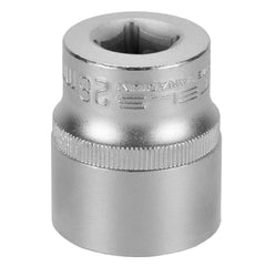 Soquete Sextavado 1/2'' 28mm Cromo Vanádio Com Clips Plástico Stels Profissional