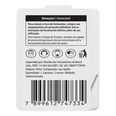 Serra Copo Metal 65mm Nitreto Titânio 1PC M10x1.5 14mm Denzel 72412155