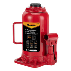 Macaco Hidráulico Garrafa 20 Toneladas 250-470mm Aço Alta Resistência Sparta 5032855
