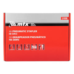 Grampeador Pneumático 10-22mm 20GA 100 Grampos MTX