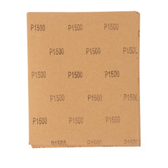 Folha De Lixa Costado De Papel Grão 1000 230x280mm 50 Peças Para Acabamento