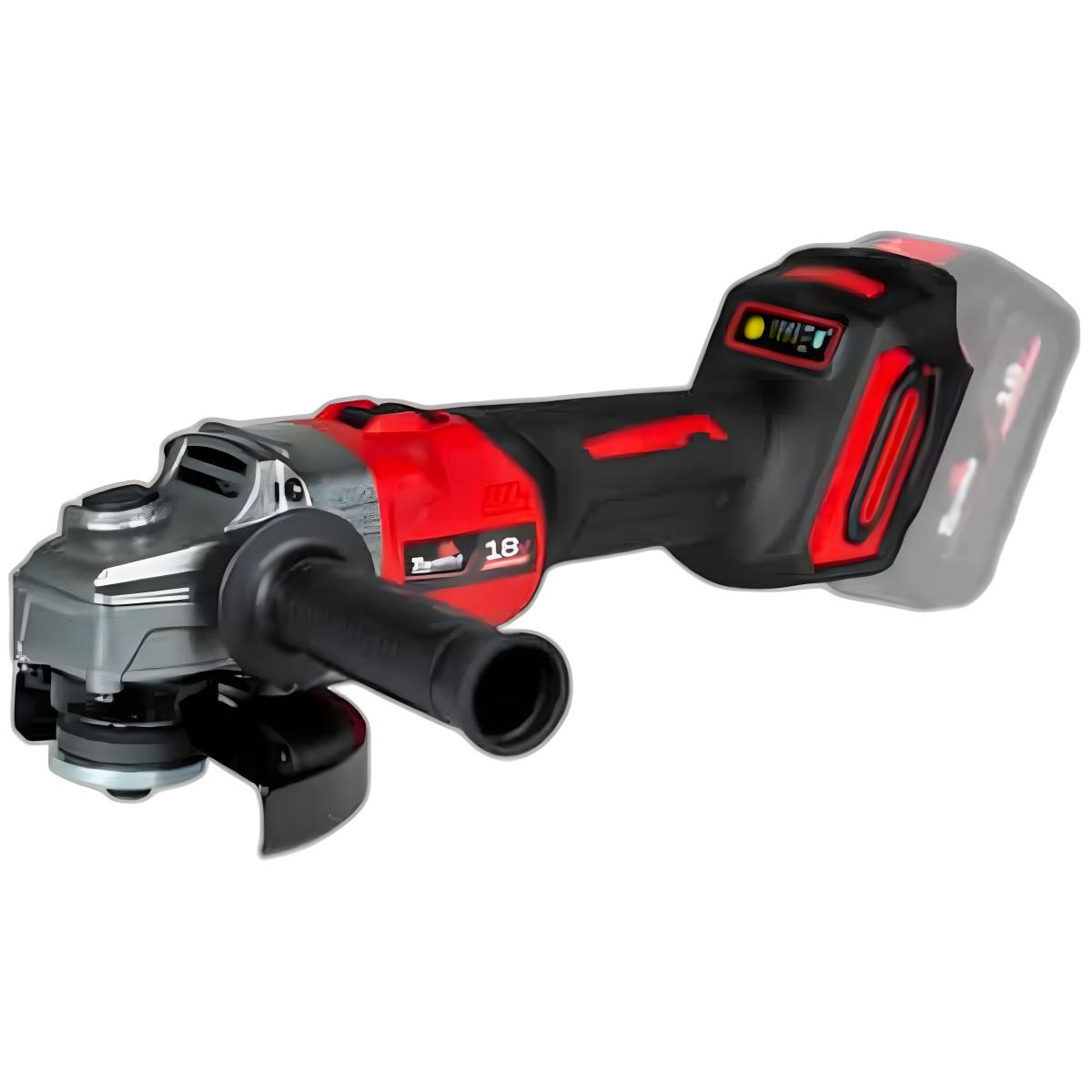 Esmerilhadeira Angular a Bateria Toyama 18V 5 Polegadas 125mm Motor Brushless Sem Bateria Sem Carregador Uso Geral