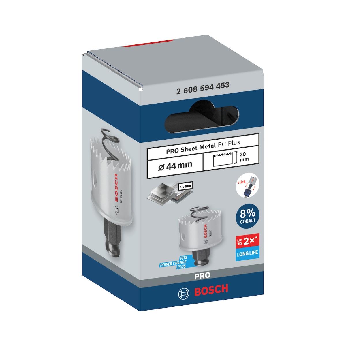 Serra Copo Bosch Pro Sheet Metal Power Change Plus 44mm
