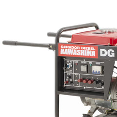 Gerador à Diesel Dg6000Et 4600W Trif. 220V Kawashima