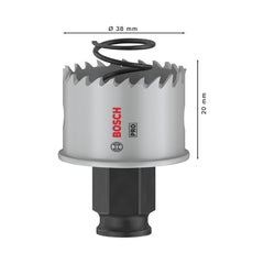 Serra Copo Bosch Pro Sheet Metal Power Change Plus 38mm