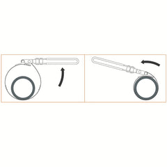 Chave Filtro Óleo 133-146 mm Aço Carbono Cabeça Articulada Ferramenta Profissional Tramontina PRO