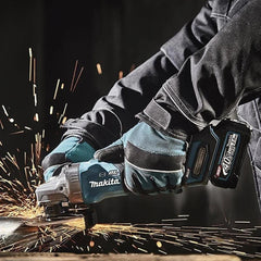 Esmerilhadeira Angular 115 mm Motor BL Sistema AWS Sem Bateria Sem Carregador GA022GZ Makita