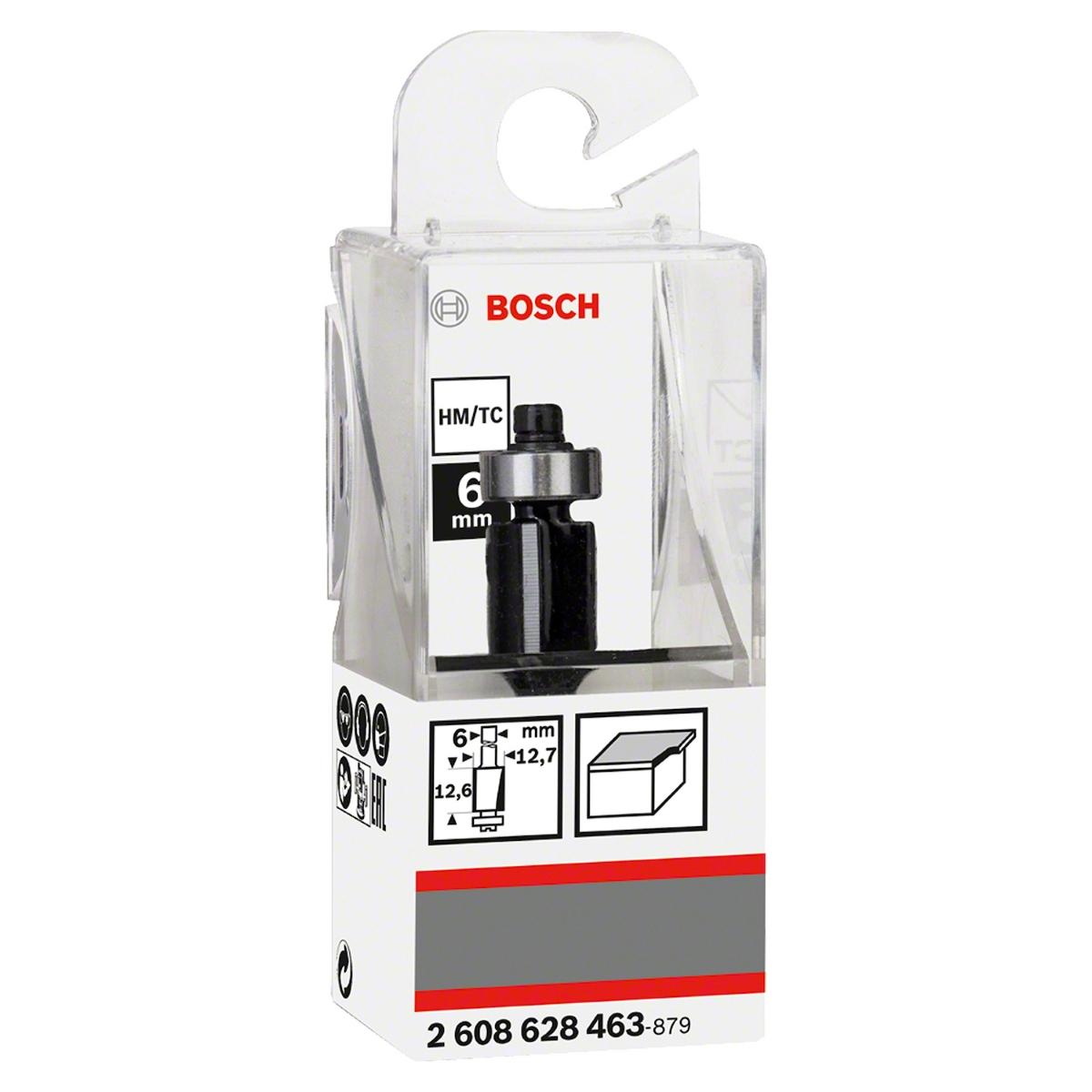 Fresa Aparar Laminados Bosch Standard 6mm 12,7X12,7mm G56mm