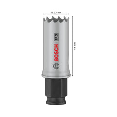 Serra Copo Bosch Pro Multi Material Power Change Plus 22mm