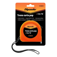 Trena Curta 5m 25mm Estojo Plástico 1 PC Medição Precisa Sparta 3130355