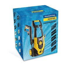 Lavadora de Alta Pressão 1400W 1600psi 5.5-6.5L/min 127V Tramontina MASTER Jato Regulável com Mangueira 3m