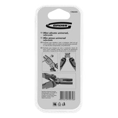 Mini Alicate Universal Reforçado Fosfatizado 120mm 3/4'' Aço Cromo-Vanádio