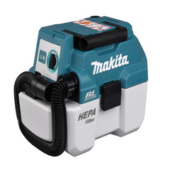 Aspirador de Pó e Líquido 7,5L Sem Bateria Sem Carregador Mangueira e Coletor DVC750LZ Makita