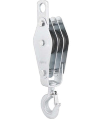 Moitão cadernal 970kg 3 roldanas 60x12,7mm c/ 2 peças Vonder