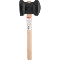 Martelo De Borracha 80mm Preto Nove54