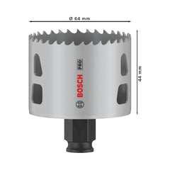 Serra Copo Bosch Pro Multi Material Power Change Plus 64mm