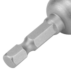 Soquete Magnético Para Parafusadeira 1/2 Pol 45mm 5 Peças Aço CrV MTX 1175555